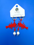The Loopy Lobster Earrings