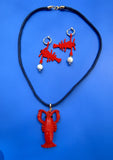 The Loopy Lobster Earrings