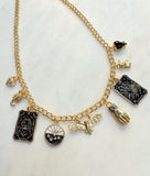 The Midnight Mystique Charm Necklace