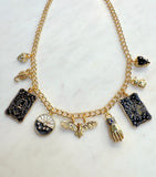 The Midnight Mystique Charm Necklace