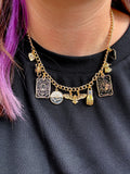 The Midnight Mystique Charm Necklace