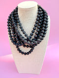 The Onyx Uprising Necklace (7 Colorways)