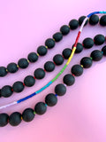 The Onyx Uprising Necklace (7 Colorways)