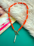The Orange Zing Necklace