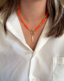The Orange Zing Necklace
