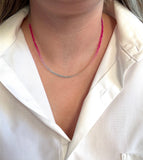 The Pink Ombre Necklace