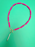 The Pink Zing Necklace