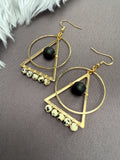 The Paige Earring - Black Onyx
