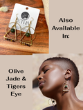 The Paige Earring - Black Onyx
