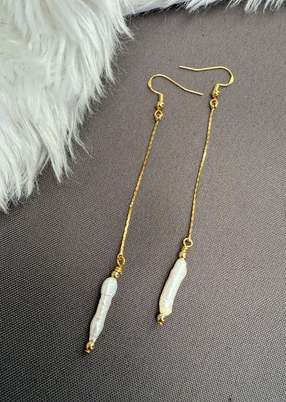 The Pearl Whisper Earrings