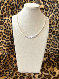 PERSIST Necklace - Freshwater Pearl Feminist Necklace