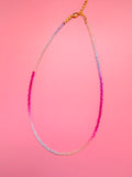 The Pink Ombre Necklace