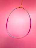 The Pink Ombre Necklace