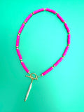 The Pink Zing Necklace