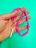 The Pink Zing Necklace