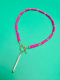 The Pink Zing Necklace
