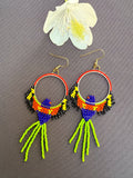 Tropical Bird Earrings - Rainbow Lorikeet, Scarlet Macaw, Cockatoo