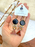 The Ivy Earring - Red Jasper