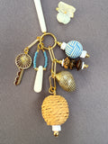 The Sand & Sky Bag Charm