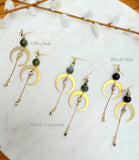 The Sasha Earring - Black Onyx