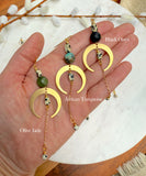 The Sasha Earring - Black Onyx