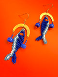 The Sassy Sardine Earrings (One of a Kind)