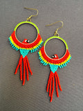 Tropical Bird Earrings - Rainbow Lorikeet, Scarlet Macaw, Cockatoo