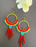 Tropical Bird Earrings - Rainbow Lorikeet, Scarlet Macaw, Cockatoo