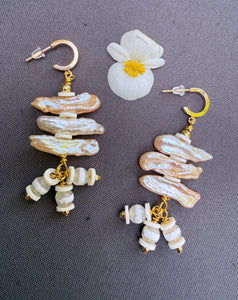 The Sea Rose Earrings