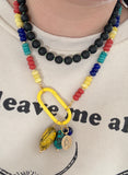 The Sunny Spectrum Carabiner Necklace