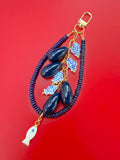 The Swimming Sardines Bag Charm