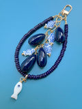 The Swimming Sardines Bag Charm