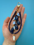 The Swimming Sardines Bag Charm