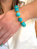 The Turquoise Splash Bracelet (One of a Kind)
