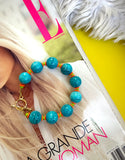 The Turquoise Splash Bracelet (One of a Kind)