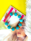 The Turquoise Splash Bracelet (One of a Kind)