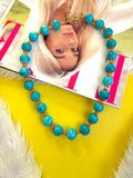 The Turquoise Splash Necklace (One of a Kind)