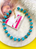 The Turquoise Splash Necklace (One of a Kind)