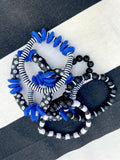 Stackable African Beaded Bracelet Set