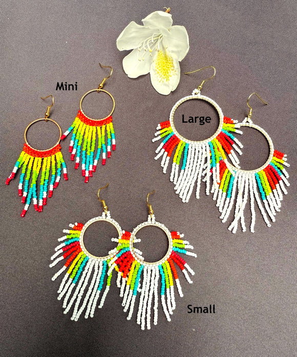 Rainbow Pride Hoops - Mini, Small, Large
