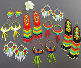 Tropical Bird Earrings - Rainbow Lorikeet, Scarlet Macaw, Cockatoo