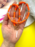 The Orange Zing Necklace