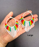 Rainbow Pride Hoops - Mini, Small, Large
