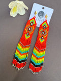 D140 - The Desert Fiesta Earring (Red)