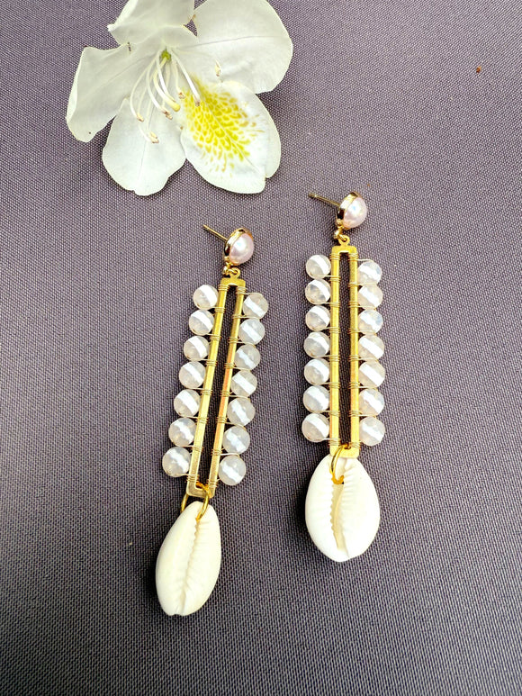 The White Sands Earrings