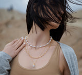 Paperclip Link Layering Chain Necklace
