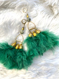 The Gerarda Earring - Emerald Green