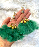 The Gerarda Earring - Emerald Green