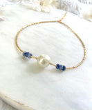 The Marley Necklace - Modern Elegant Pearl Beaded Choker Necklace