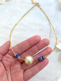The Marley Necklace - Modern Elegant Pearl Beaded Choker Necklace